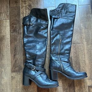 Over the knee Frye boots
